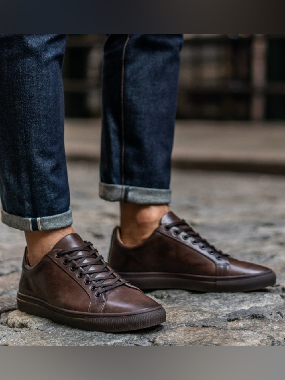 Thursday Boot Company Men’s 13 Premier Low Top Old English Brown Leather Sneaker